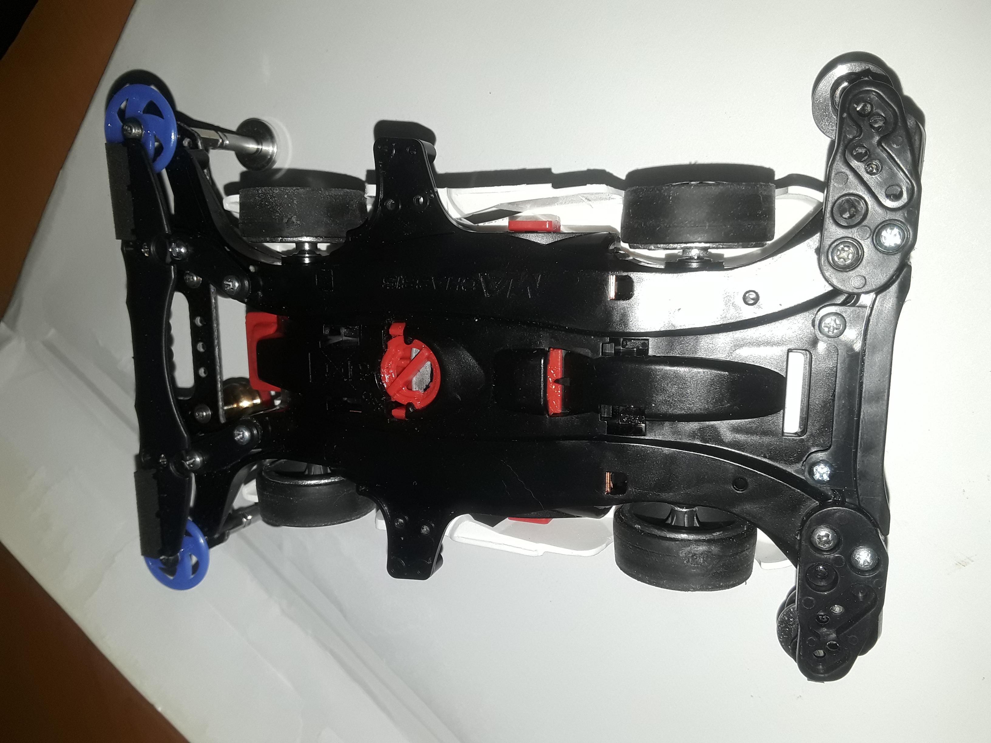 LMP STYLE MINI-4WD CHASSIS VIEW