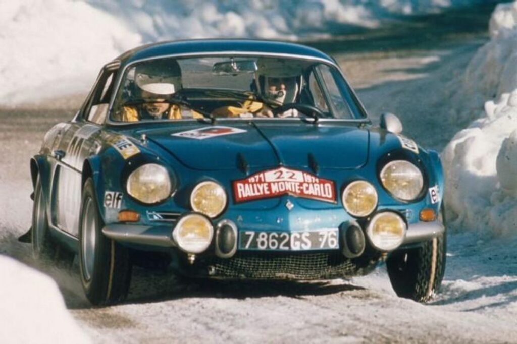 1974 Alpine racing in snow