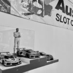 Black and white podium picture