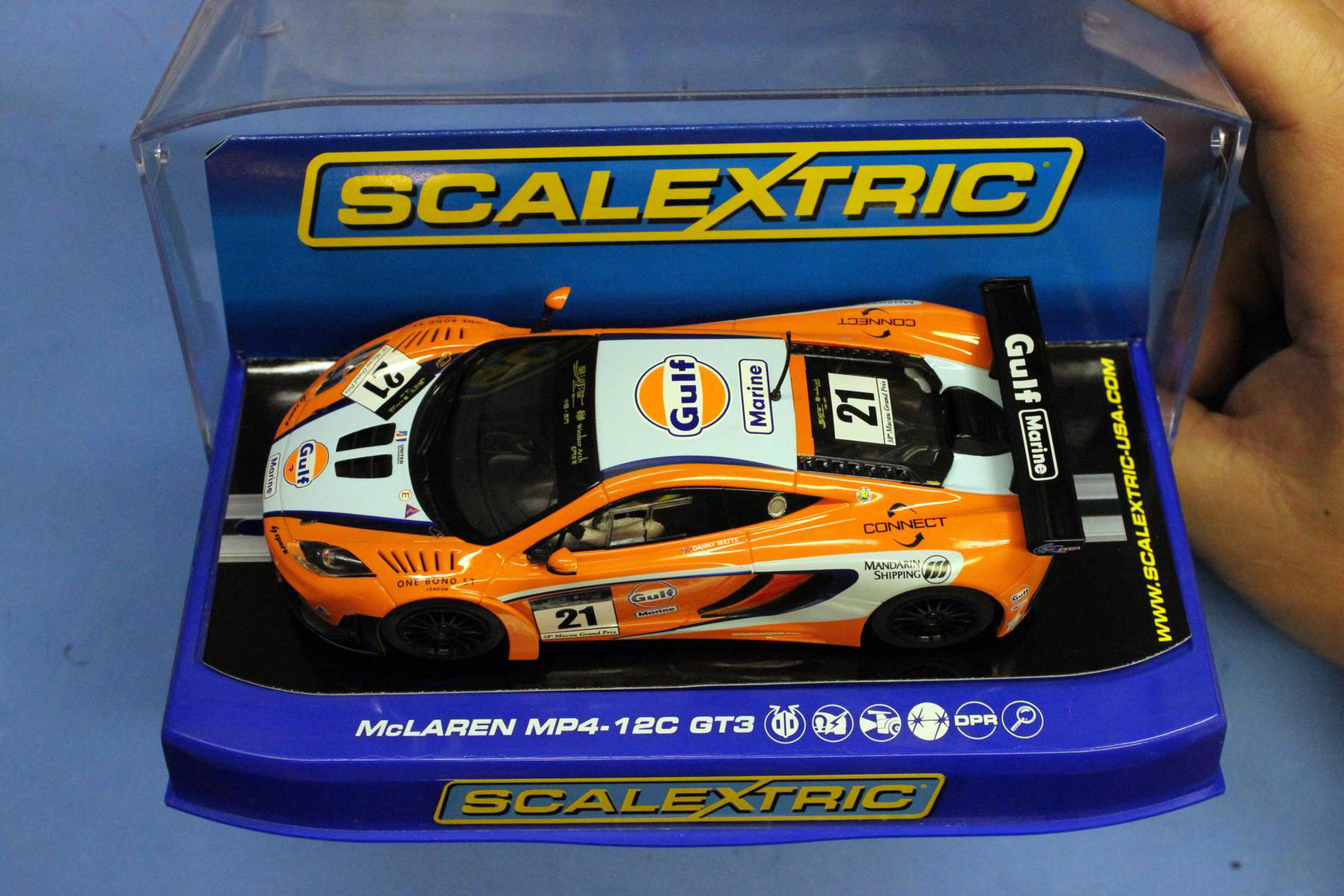 SCALEXTRIC Slot Car McLaren MP4-12C No.3 